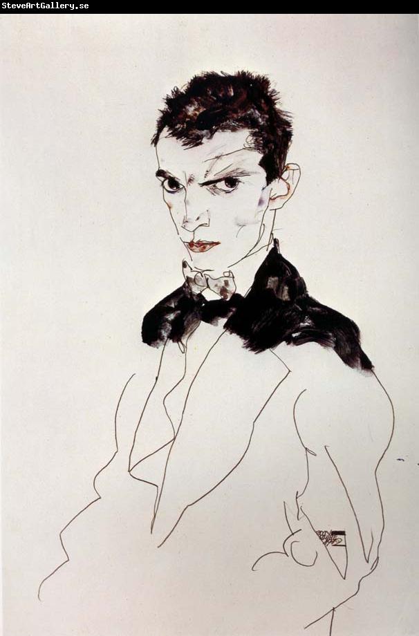Egon Schiele Self Portrait